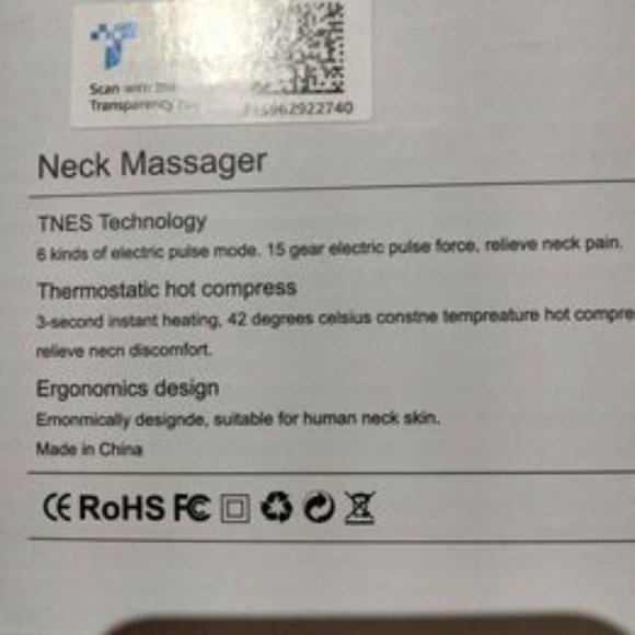 Neck Tens Unit with HEAT - Picture 4 of 4